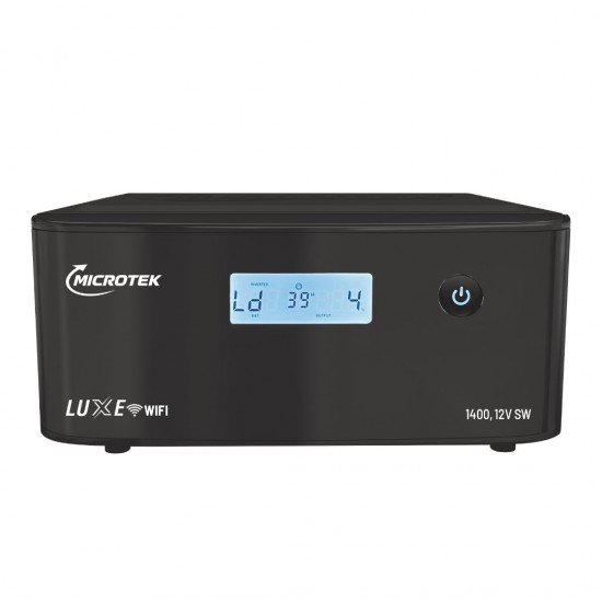 Microtek UPS LUXE SW 1400 (1100VA/12V) WiFi Pure Sine Wave Inverter for Home