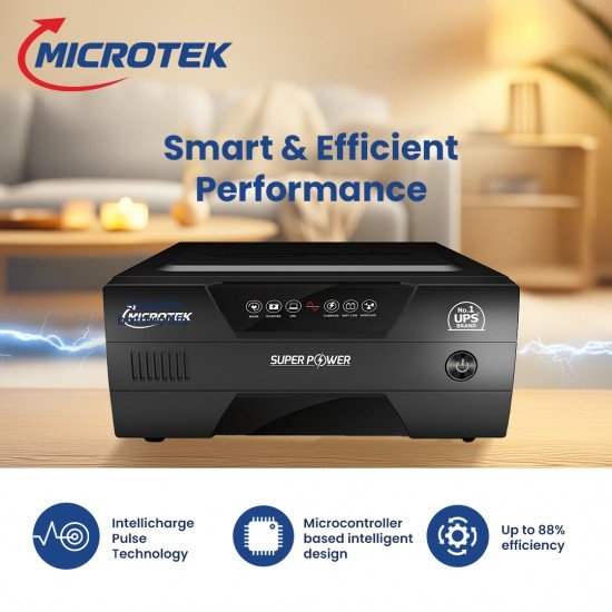 Microtek SUPER POWER NEW 900 12V Pure Sine Wave Inverter