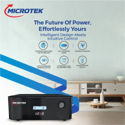 Microtek UPS LUXE SW 1900 (1650VA/24V) Pure Sine Wave Inverter for Home & Office
