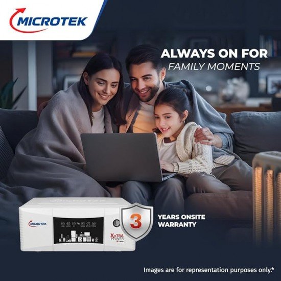 Microtek XXTRA POWER VTURBO New 2100 24V DG Inverter for Home