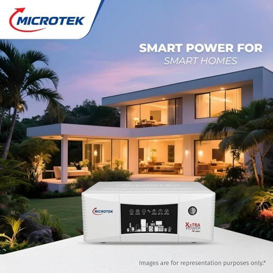 Microtek XXTRA POWER VTURBO New 2100 24V DG Inverter for Home