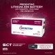 Microtek Lithium Battery 100Ah/25.6V for Home Inverter