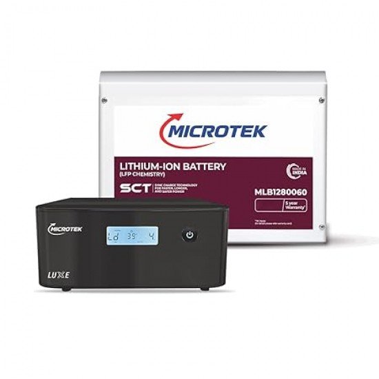 Microtek Inverter(LUXE NEW 1400) with Lithium Battery