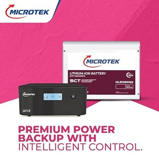 Microtek Inverter with Lithium Battery