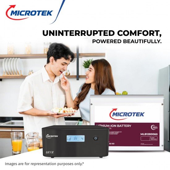 Microtek Inverter(LUXE NEW 1400) with Lithium Battery