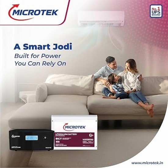 Microtek WiFi Inverter with Lithium Battery