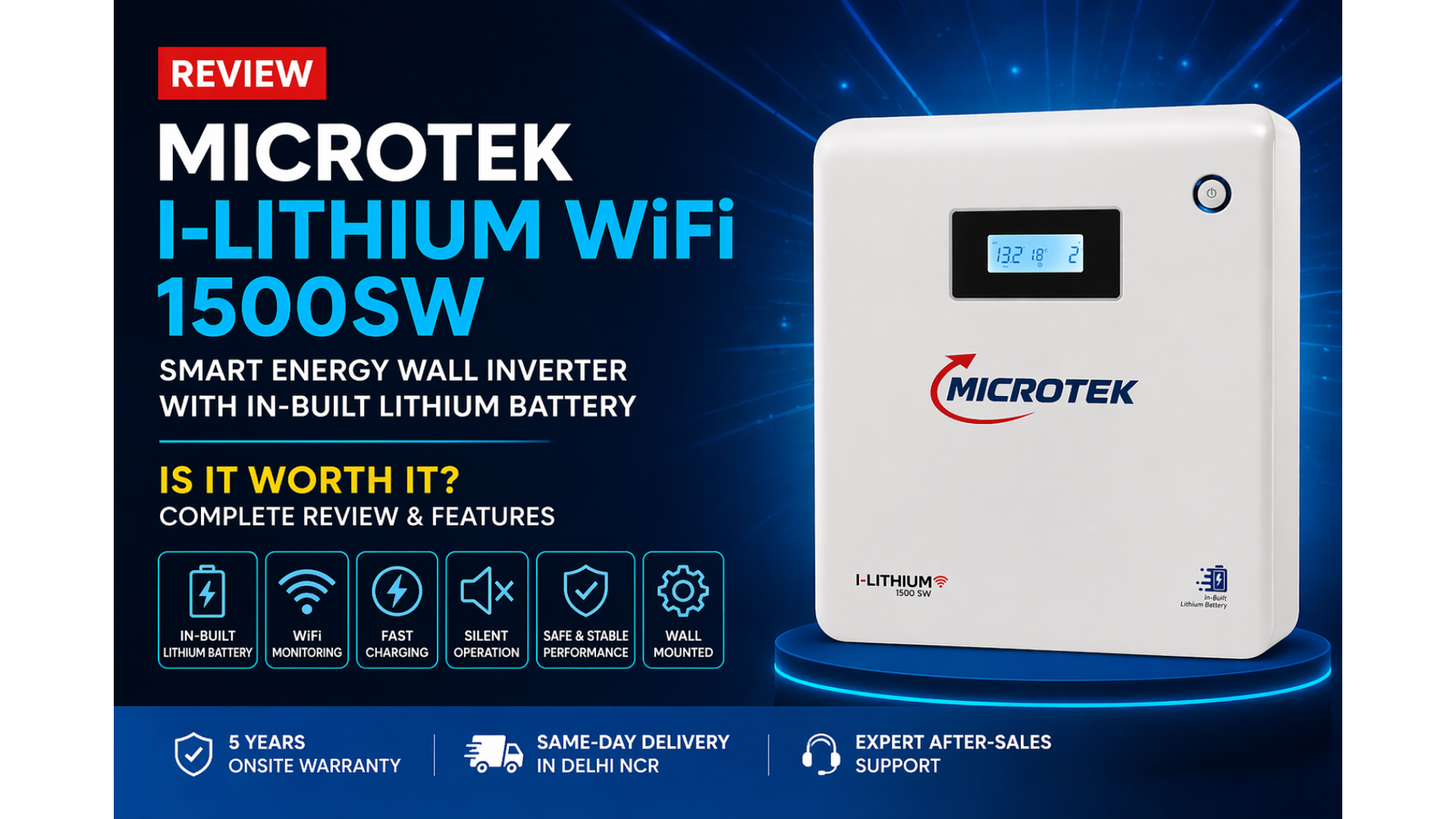 Microtek I-Lithium WiFi 1500SW Review (Is It Worth It?)