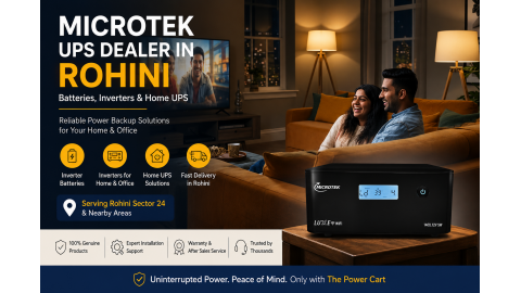 Microtek UPS Dealer in Rohini: Batteries, Inverters & Home UPS