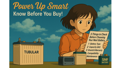 5 Things to Check Before Buying a New Battery