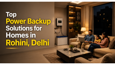Top Power Backup Solutions for Homes in Rohini, Delhi