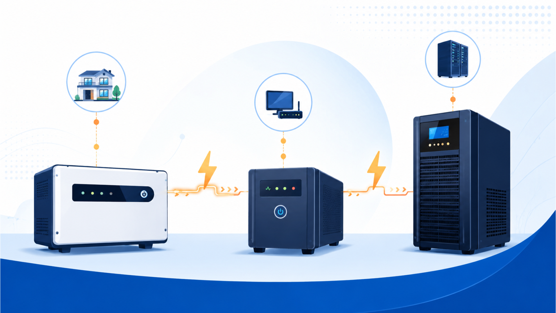 Home UPS vs Online UPS vs Inverter: What's the Difference?
