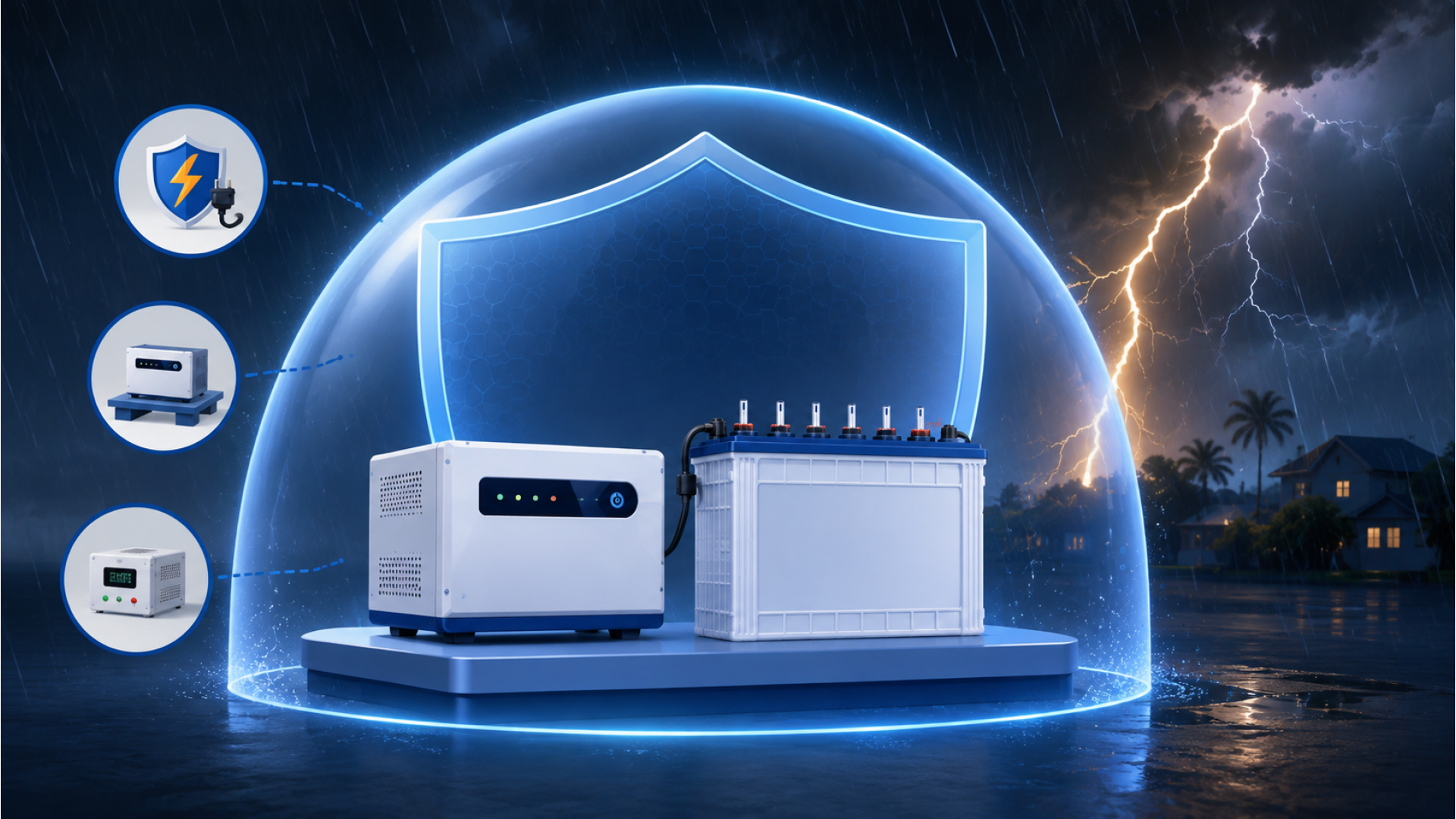 Monsoon Power Outages in Delhi NCR: How to Choose a Monsoon-Proof Setup