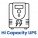 High capacity ups