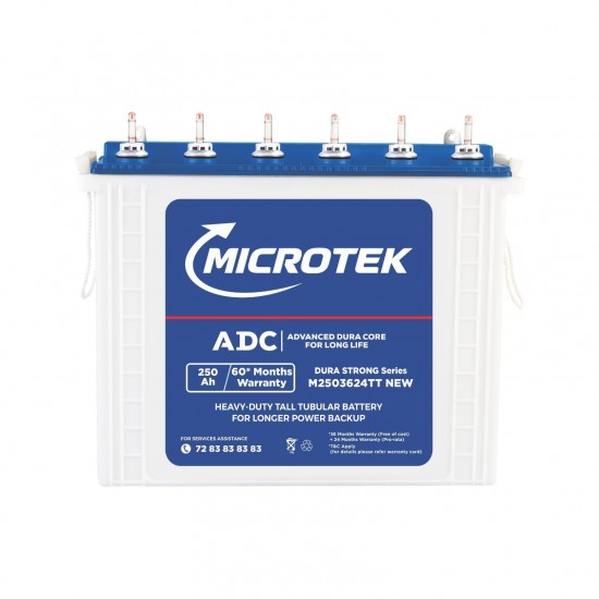 Microtek Dura Strong M2503624TT NEW 250Ah/12V Heavy-Duty with ADC Microtek Dura Strong M2503624TT NEW 250Ah/12V Heavy-Duty with ADC