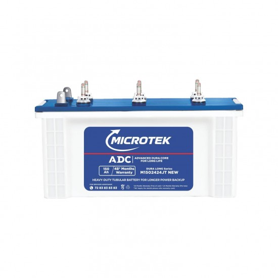 Microtek Dura Long M1502424JT NEW 150Ah/12V Heavy-Duty with ADC Microtek Dura Long M1502424JT NEW 150Ah/12V Heavy-Duty with ADC